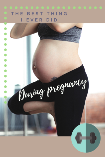 Exercise and pregnancy