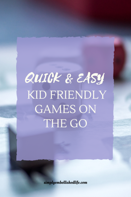 Kid friendly games on the go