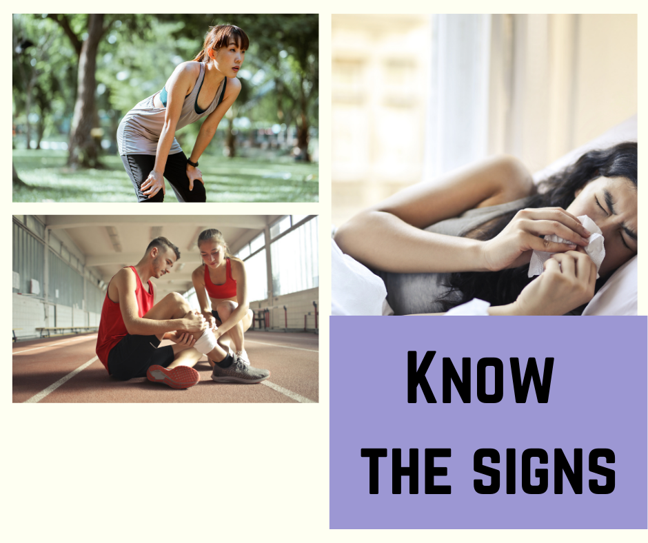 signs of too much exercise