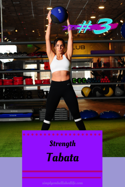 Strength Tabata workout #3