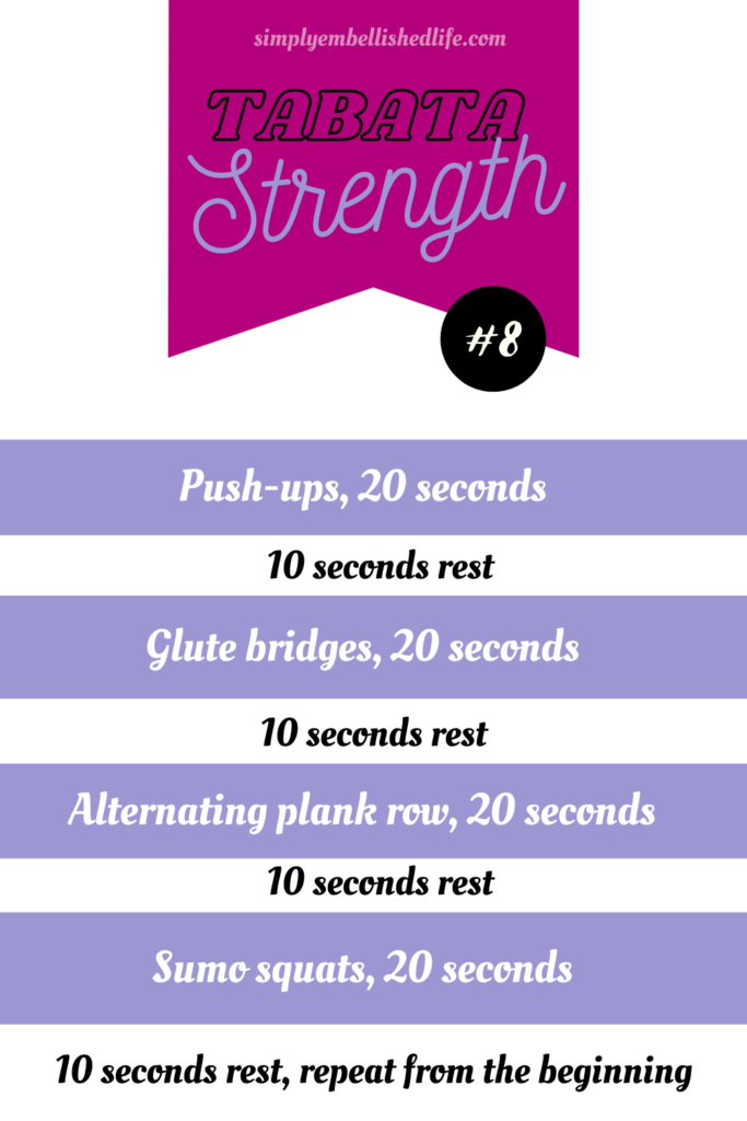 strength Tabata 8