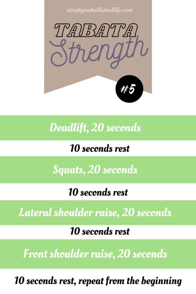 Strength Tabata 5