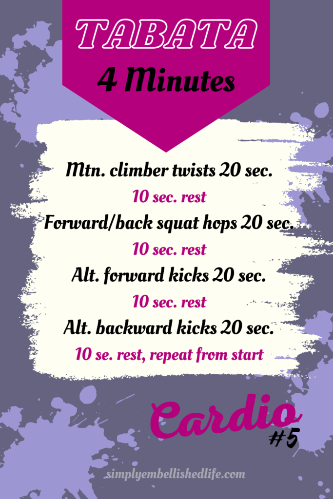 Cardio Tabata 5