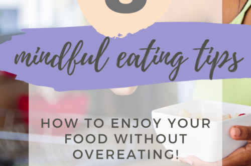 Mindful eating, how to not overeat