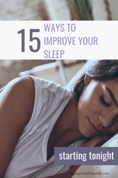 Improve Sleep