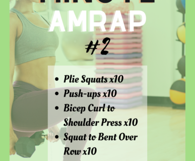 10 minute AMRAP workout #2