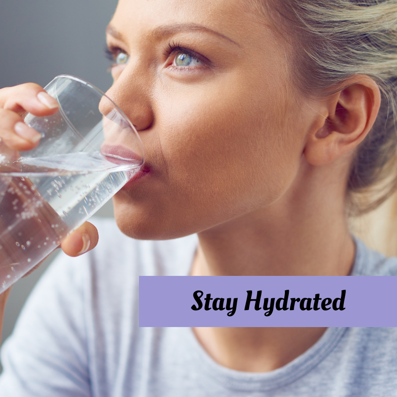 Hydrate to boost immunity