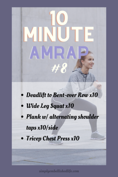 AMRAP Workout #8