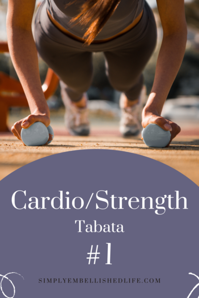 Cardio/Strength Tabata #1