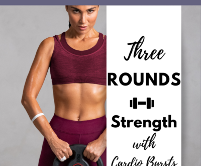 Full Body Strength Workout with Cardio Bursts #8