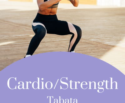 Cardio/Strength Tabata Workout #3