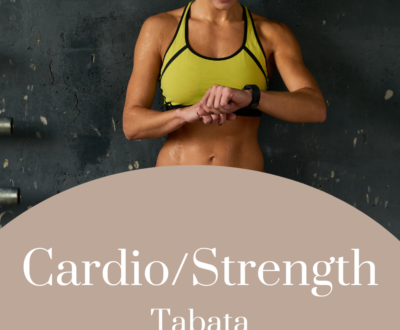 Cardio/Strength Tabata Workout #5