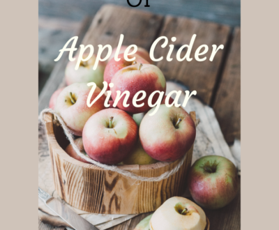 Health benefits of apple cider vinegar