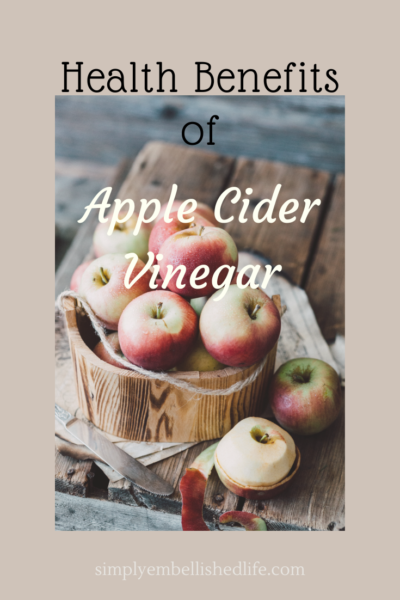 Health benefits of apple cider vinegar