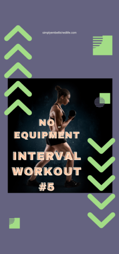 No equipment workout #5