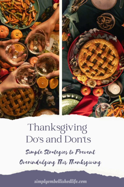 How to Prevent Overindulging This Thanksgiving